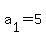 a%5B1%5D+=+5
