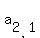 a[2,1]