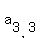 a[3,3]