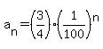 a%5Bn%5D=%283%2F4%29%281%2F100%29%5En
