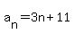 a%5Bn%5D=3n%2B11