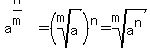 a%5E%28n%2Fm%29+=+%28+root%28m%2C+a%29%29%5En+=+root%28m%2C+a%5En%29