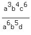 a%5E3b%5E4c%5E6%2F%28a%5E6b%5E5d%29