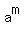 a%5Em