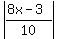 abs%28%288x-3%29%2F10%29