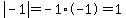 abs%28-1%29=-1%2A-1=1