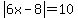 abs%286x-8%29=10