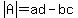 abs%28A%29=ad-bc