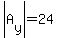 abs%28A%5By%5D%29=24