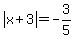 abs%28x%2B3%29=-3%2F5