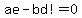 ae-bd%21=0