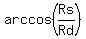 arccos%28Rs%2FRd%29