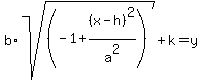 b%2Asqrt%28%28-1+%2B+%28x+-+h%29%5E2%2Fa%5E2%29%29+%2B+k+=+y