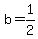 b=1%2F2