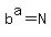 b%5Ea+=+N