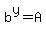b%5Ey+=+A