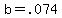 b+=+.074