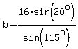 b+=+16%2Asin%2820%5Eo%29%2Fsin%28115%5Eo%29