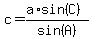 c=%28a%2Asin%28C%29%29%2Fsin%28A%29