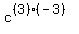 c%5E%28%283%29%28-3%29%29