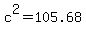 c%5E2=105.68