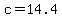c+=+14.4