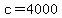 c+=+4000