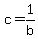 c=1%2Fb