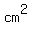 cm^2