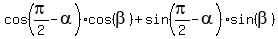 cos%28pi%2F2+-+alpha%29%2Acos%28beta%29+%2B+sin%28pi%2F2+-+alpha%29%2Asin%28beta%29