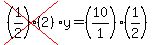 cross%28%281%2F2%29%282%29%29%2Ay=%2810%2F1%29%281%2F2%29
