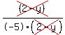 cross%28%282-+y%29%29%2F+-5%28cross%282-y%29%29+