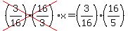 cross%28%283%2F16%29%2816%2F3%29%29x+=+%283%2F16%29%2816%2F5%29