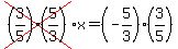 cross%28%283%2F5%29%285%2F3%29%29x=%28-5%2F3%29%283%2F5%29