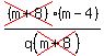 cross%28%28m%2B8%29%29%28m-4%29%2Fq%28cross%28m%2B8%29%29