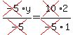 cross%28-5%29y%2Fcross%28-5%29=cross%2810%292%2Fcross%28-5%291