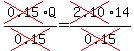 cross(0.15)Q/cross(0.15)=cross(2.10)14/cross(0.15)