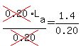 cross(0.20)L[a]/cross(0.20)=1.4/0.20