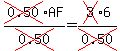 cross%280.50%29AF%2Fcross%280.50%29=cross%283%296%2Fcross%280.50%29