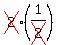 cross(2)*(1/cross(2))
