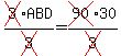 cross(3)ABD/cross(3)=cross(90)30/cross(3)