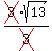 cross%283%29sqrt%2813%29%2Fcross%283%29