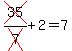cross%2835%29%2Fcross%287%29%2B2=7