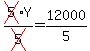 cross%285%29%2AY%2Fcross%285%29=12000%2F5