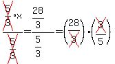 cross%285%2F3%29x%2Fcross%285%2F3%29=%2828%2F3%29%2F%285%2F3%29=%2828%2Fcross%283%29%29%28cross%283%29%2F5%29