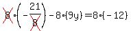 cross%288%29%28-21%2Fcross%288%29%29-8%289y%29=8%28-12%29