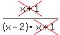 cross(x+1)/(x-2)cross(x+1)