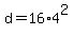 d=+16%2A4%5E2
