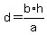 d=b%2Ah%2Fa