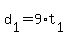 d%5B1%5D+=+9%2At%5B1%5D